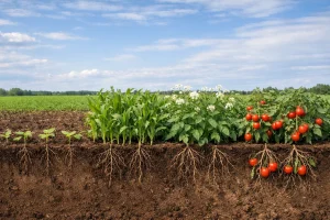 تُستخدم الأسمدة المتخصصة في مراحل نمو النبات المختلفة لتحسين أداء المحاصيل