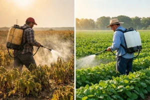 الفرق بين الاستخدام الصحيح والخاطئ لمنظمات النمو النباتية أثناء الرش