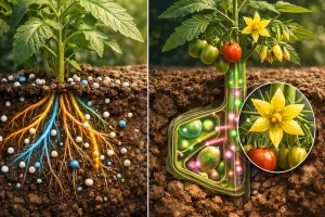 الفرق بين الأسمدة ومنظمات النمو النباتية وتأثير كل منهما على نمو النبات